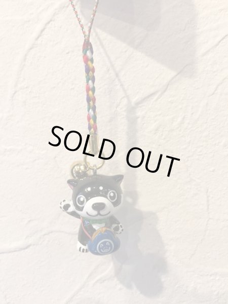 画像1: 和み柴っこ根付ストラップ (1)