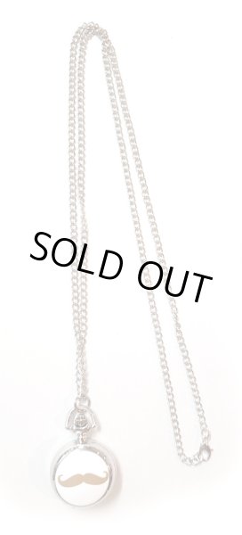 画像4: 柴田貞夫の懐中時計ネックレス 青 (4)