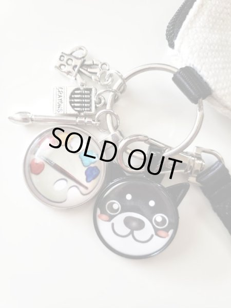 画像2: 柴っこ画伯限定チャーム付きポーチAタイプ (2)