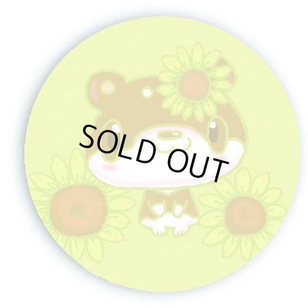 画像3: 季節限定画伯作　直筆サイン入りうちわ&缶バッチセット (3)