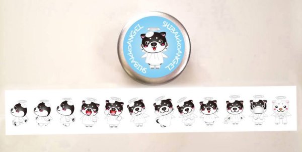 画像2: 新発売！柴っこエンジェルシール缶 (2)