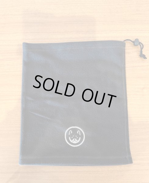 画像1: 和んこ堂ネックウォーマー　黒 (1)