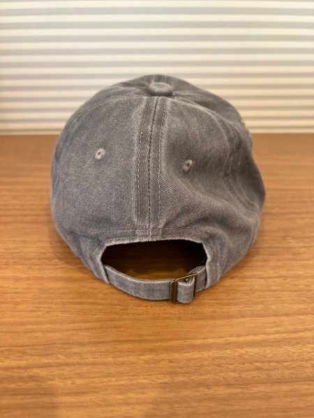 画像2: 和んこ堂 刺繍キャップ「黒柴犬A」 グレー (2)