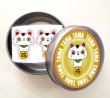 画像1: 新発売！開運　珠ちゃんシール缶 (1)