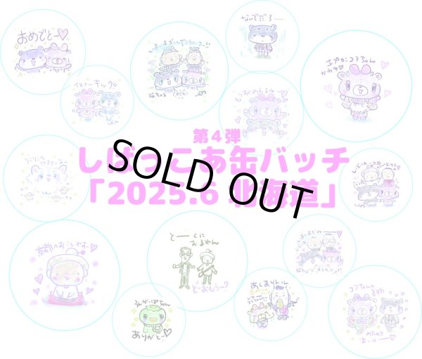 画像1: しばっこあブラインド缶バッチ  2025in北海道　全14種 (1)