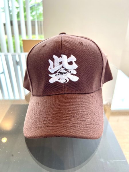 画像1: 和んこ堂 刺繍キャップ「柴文字」 ブラウン (1)