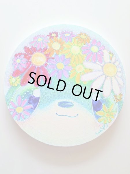 画像1: 銀座ミレージャギャラリー 2025DOGdog展出品作品「ガーベラちゃん」原画 (1)