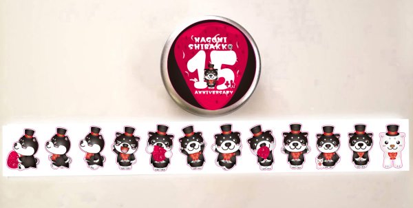 画像2: 新発売！15周年いちご柴っこシール缶 (2)