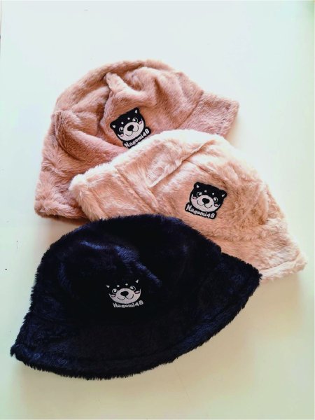 画像1: 和み柴っこ刺繍入りバケットハット2025 (1)